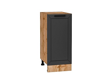 Шкаф нижний с 1-ой дверцей Глетчер 816*350*478 Маренго Силк / Дуб Вотан