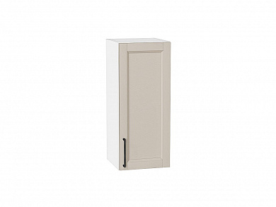 Шкаф верхний с 1-ой дверцей Сканди 716*300*320 Cream Silkwood / Белый