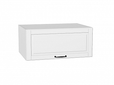 Шкаф верхний горизонтальный глубокий Дублин 358*800*574 Special White / Белый