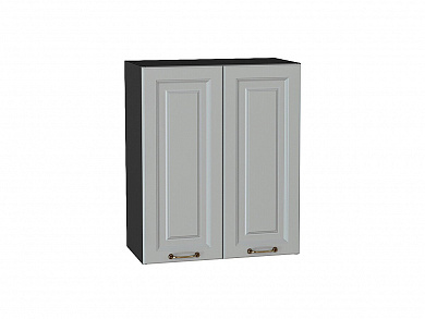 Шкаф верхний с 2-мя дверцами Ницца 716*600*318 Графит / Graphite