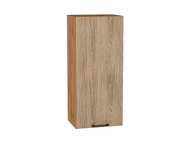 Шкаф верхний с 1-ой дверцей Флэт 920*400*318 Natural Casella Oak 2S / Дуб Вотан