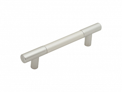 Ручка рейлинг мебельная С-15 136*12*25 Металлик