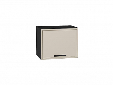 Шкаф верхний горизонтальный Фрейм 358*450*324 Cream Silk / Graphite