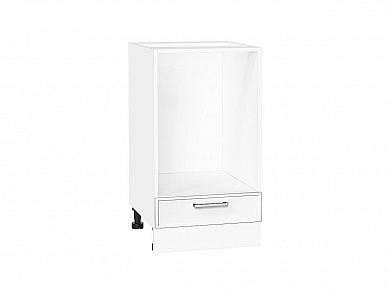 Шкаф нижний под духовку Квадро 816*450*477 Белый / Белый