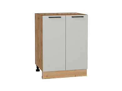 Шкаф нижний с 2-мя дверцами Лайт 816*600*478 Special Grey / Дуб Вотан