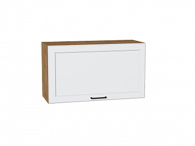 Шкаф верхний горизонтальный Барселона 458*800*324 Белый / Дуб Вотан