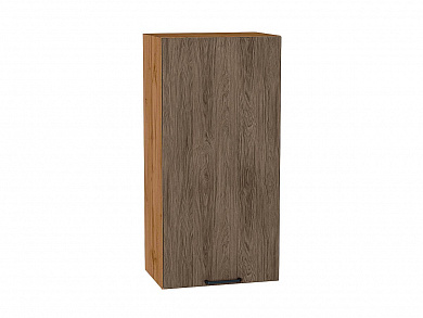 Шкаф верхний с 1-ой дверцей Флэт 920*450*318 Brown Casella Oak 2S / Дуб Вотан