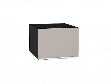 Шкаф верхний горизонтальный глубокий Фьюжн 358*500*576 Clay Silk / Graphite