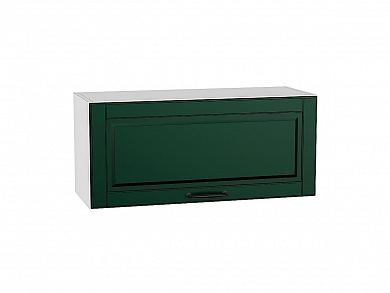 Шкаф верхний горизонтальный Дублин 358*800*318 Special Green / Белый