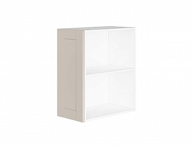 Фасад боковой Лофт для верхнего шкафа 716*315*18 Cream Silk