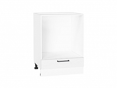 Шкаф нижний под духовку Сканди 816*600*476 White Silkwood / Белый