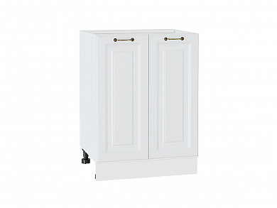 Шкаф нижний с 2-мя дверцами Ницца 816*600*478 Белый / Белый