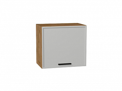 Шкаф верхний горизонтальный Фрейм 458*500*324 Grey Silk / Дуб Вотан