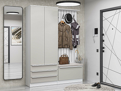 Стиль-03 2110*1600*380 Silky Light Grey