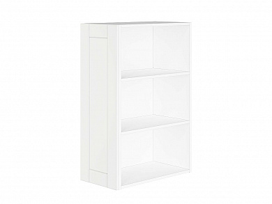 Фасад боковой Лофт для верхнего шкафа 920*315*18 White Silk