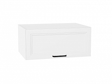 Шкаф верхний горизонтальный глубокий Нео 358*800*576 White Silk / Белый
