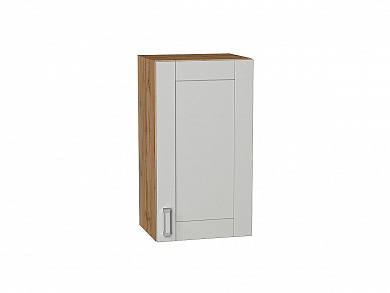 Шкаф верхний с 1-ой дверцей Лофт 716*400*320 Grey Silk / Дуб Вотан