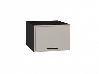 Шкаф верхний горизонтальный глубокий Фрейм 358*500*580 Clay Silk / Graphite