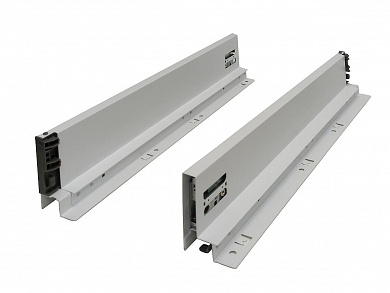 Направляющие с доводчиком для малого ящика POWER BOX 86*47*440 W Белый