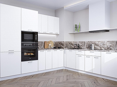 Квадро-02 2140*2400/2150*600 Белый