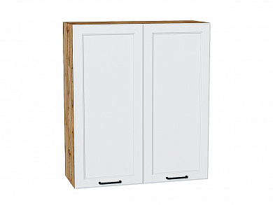 Шкаф верхний с 2-мя дверцами Барселона 920*800*324 Белый / Дуб Вотан
