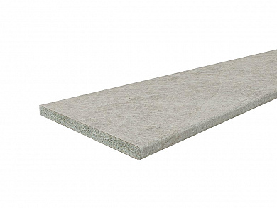 Столешница Hard-38U Прямая (упак.) 38*3050*600 Кварц белый