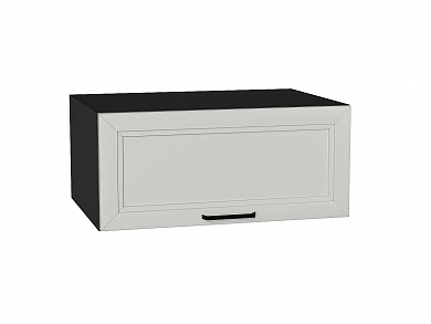 Шкаф верхний горизонтальный глубокий Нео 358*800*576 Grey Silk / Graphite