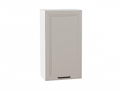 Шкаф верхний с 1-ой дверцей Нео 920*500*320 Clay Silk / Белый