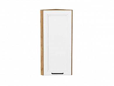 Шкаф верхний торцевой Нео 920*300*306 White Silk / Дуб Вотан