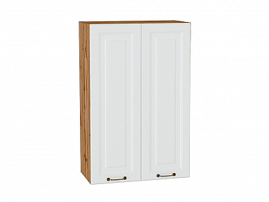 Шкаф верхний с 2-мя дверцами Ницца 920*600*318 Белый / Дуб Вотан