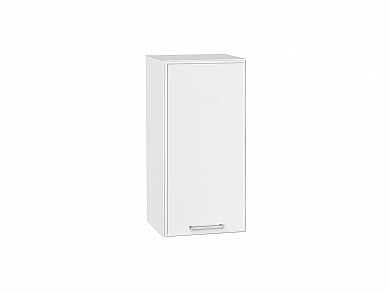 Шкаф верхний с 1-ой дверцей Квадро 716*350*321 Белый / Белый