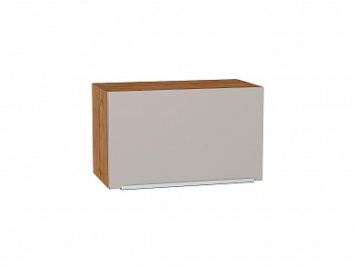 Шкаф верхний горизонтальный Фьюжн 358*600*320 Clay Silk / Дуб Вотан