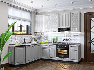 Ницца-03 2340*1890/2400*600 Графит