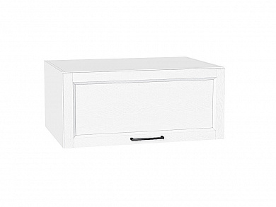Шкаф верхний горизонтальный глубокий Сканди 358*800*576 White Silkwood / Белый