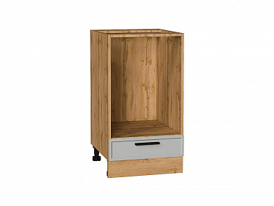 Шкаф нижний под духовку Фрейм 816*450*480 Grey Silk / Дуб Вотан
