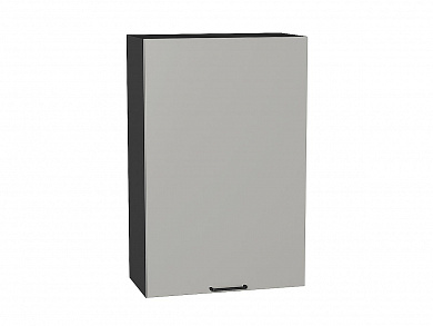 Шкаф верхний с 1-ой дверцей Флэт 920*600*318 Light Grey In 2S / Graphite