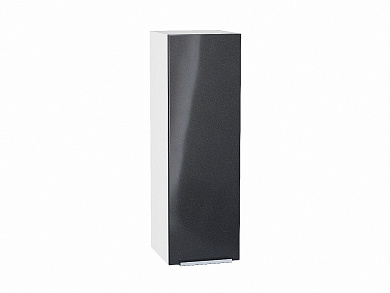 Шкаф верхний с 1-ой дверцей Фьюжн 920*300*320 Anthracite / Белый