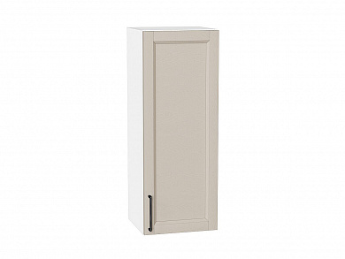 Шкаф верхний с 1-ой дверцей Сканди 920*350*320 Cream Silkwood / Белый