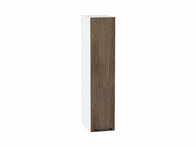 Шкаф верхний бутылочница Флэт 920*200*318 Brown Casella Oak 2S / Белый