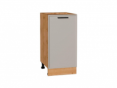 Шкаф нижний с 1-ой дверцей Фрейм 816*400*484 Clay Silk / Дуб Вотан