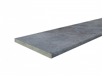 Столешница Hard-38U Прямая (упак.) 38*3050*600 Мрамор серый