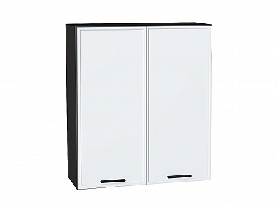 Шкаф верхний с 2-мя дверцами Фрейм 920*800*324 White Silk / Graphite