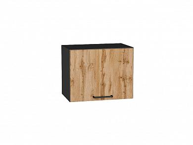 Шкаф верхний горизонтальный Флэт 358*450*318 Wotan Oak 2S / Graphite