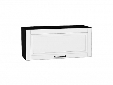 Шкаф верхний горизонтальный Дублин 358*800*318 Special White / Graphite