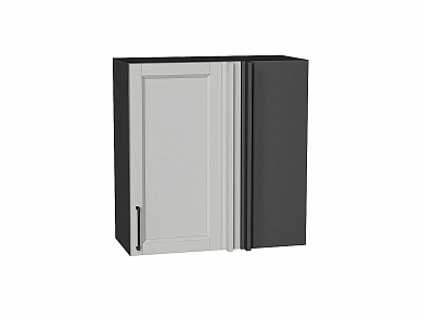 Шкаф верхний прямой угловой Сканди 716*700*345 Grey Silkwood / Graphite