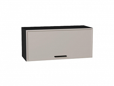 Шкаф верхний горизонтальный Фрейм 358*800*324 Clay Silk / Graphite