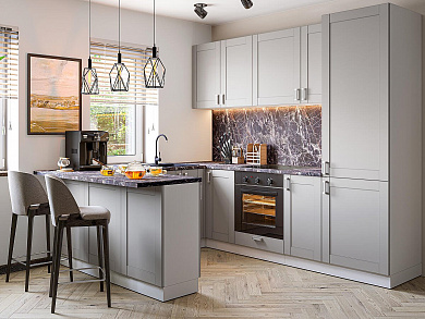 Лофт-06 2140*1500/2300/2600*600 Grey Silk