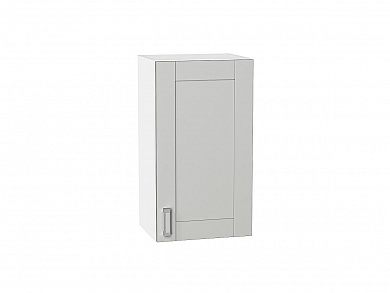 Шкаф верхний с 1-ой дверцей Лофт 716*400*320 Grey Silk / Белый