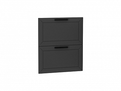 Комплект фасадов Глетчер для каркаса Ф-42 Н602/ШП602 706*596*16 Маренго Силк