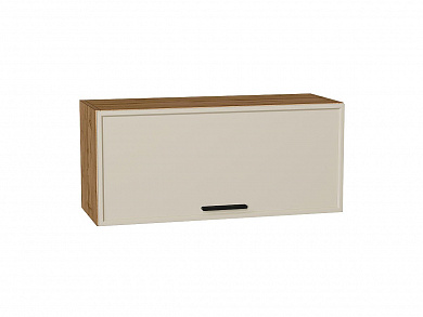 Шкаф верхний горизонтальный Фрейм 358*800*324 Cream Silk / Дуб Вотан